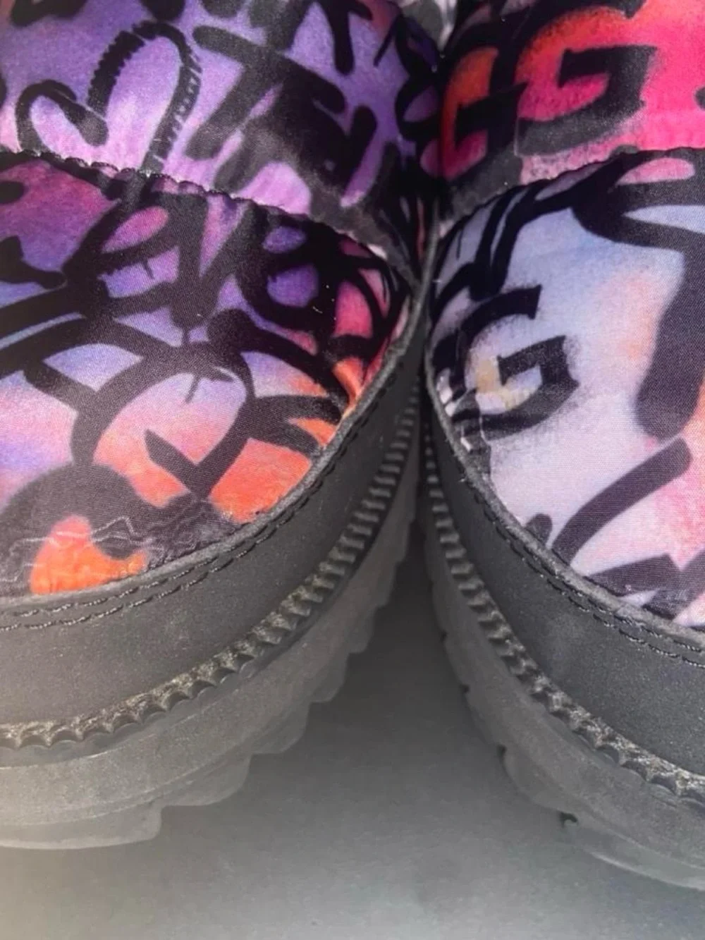 UGG puffy quilted